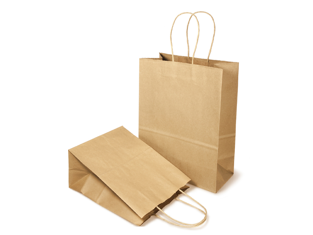 Bolsas de papel Kraft de 10*5*13"